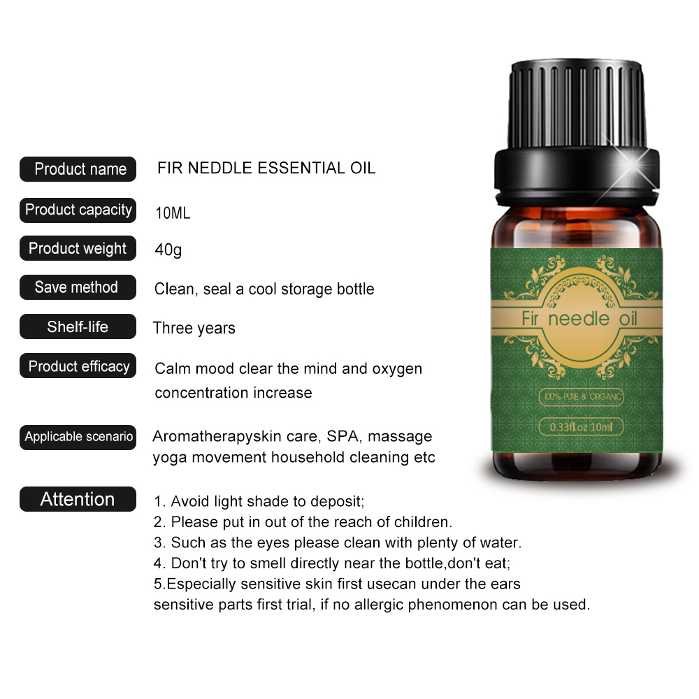 Bulk fir needle essential Oil for Air Clean