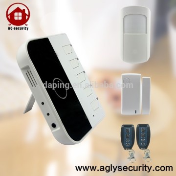 Black-White Design GSM Burglar Alarm System with Wifi System