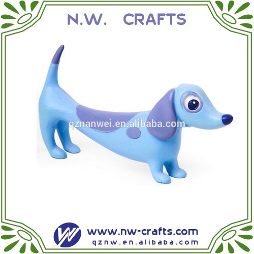 Resin cartoon dog figurines crafts