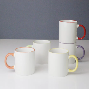Custom LEXI Ceramic Mug - Modern Simple Style with Logo for Home & Coffee Shop Use