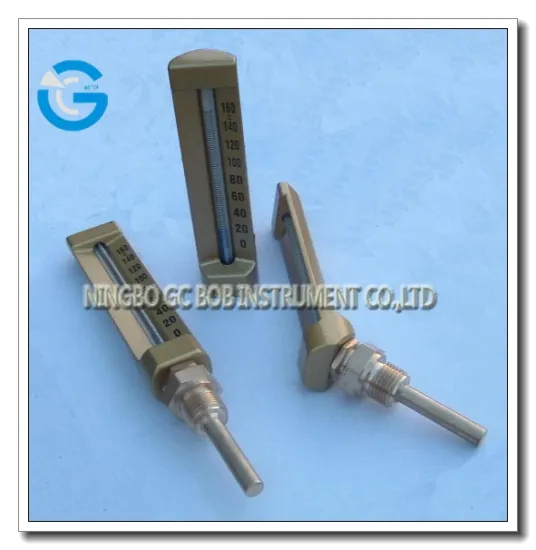 High quality v shaped industrial thermometers
