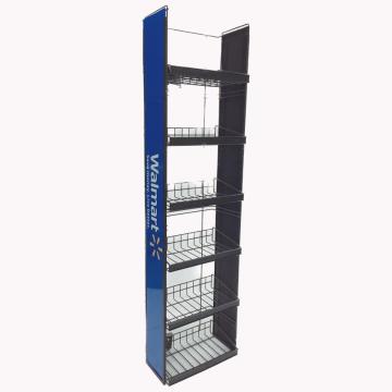 Pop SuperMarket Display Rack Pris ISO Certifikat