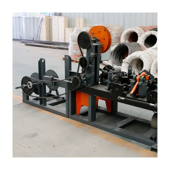 Custom Galvanized Barbed Thorn Wire Fencing Machine: China Factory Offers Automatic Razor Barbed Wire Making Solutions