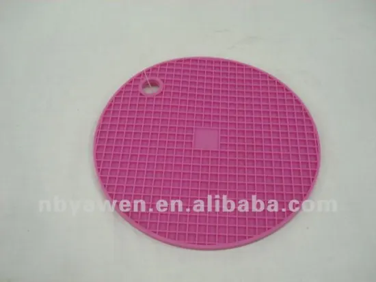 round shape silicone mat