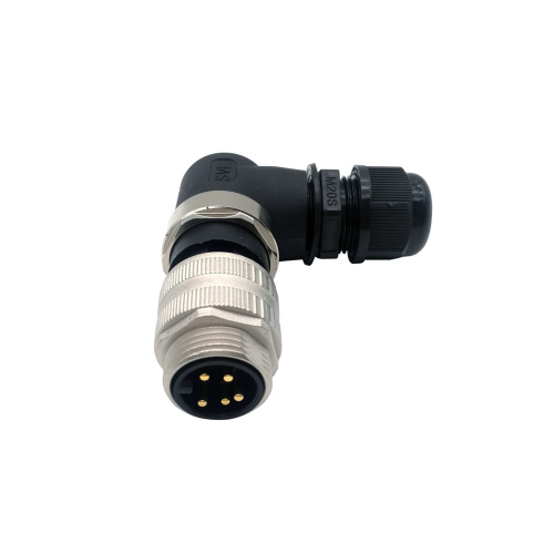 Mini 5 Pin Male Right Angle 7/8" Connector