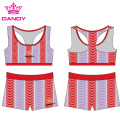 Plus Size Spandex Cute Cheer Outfits