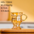 Tazas de café de vidrio personalizadas para uso doméstico