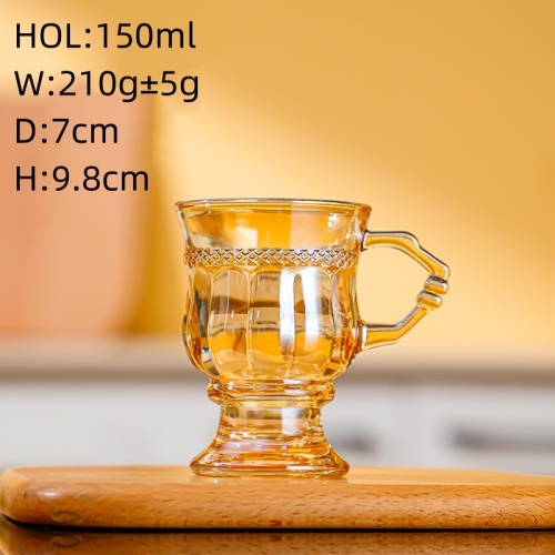 Canecas de café de vidro personalizadas para uso doméstico