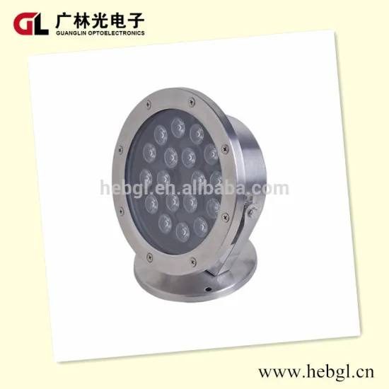 18W RGB LED Underwater Light IP68 12/24V