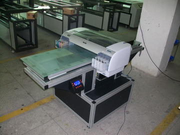 Continuous inkjet automatic A2 flatbed printer