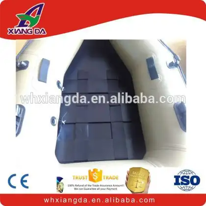 inflatable pontoon boats portable fishing flat bottom boat