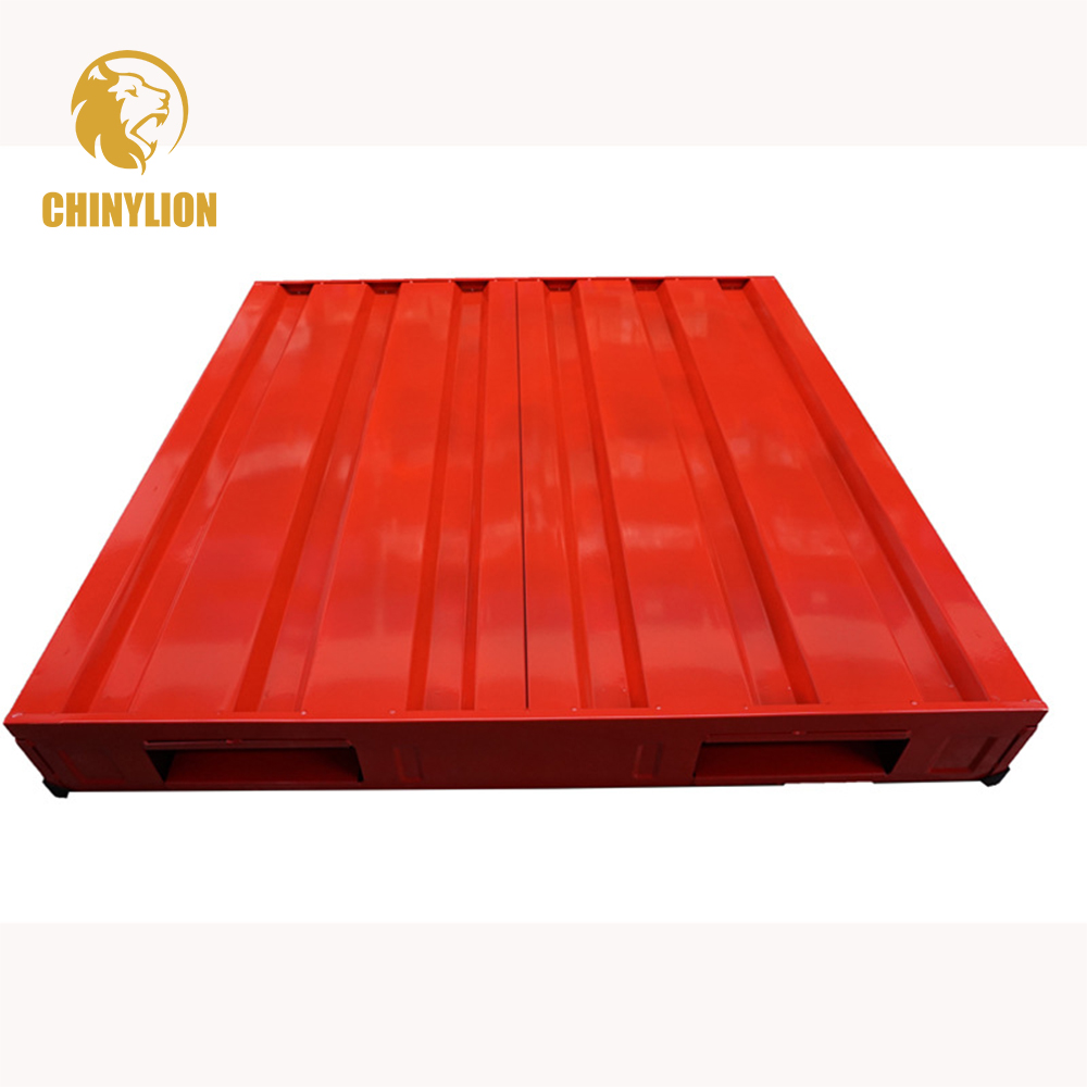 Hot Sale Heavy Duty 4 Way Double Faced Metal Steel Pallet For Pallet Rack5