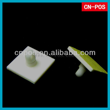 suqare plastic adhesive ceiling hook for hanging