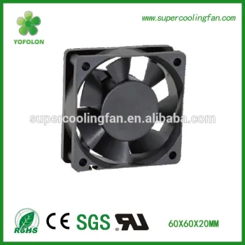 60x60x20mm 12V sleeve bearing 60mm dc motor fan