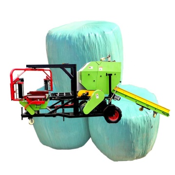 Round Baler for Silage: Electric Grass Reed Straw Hay Fodder Baling Wrapping Machine
