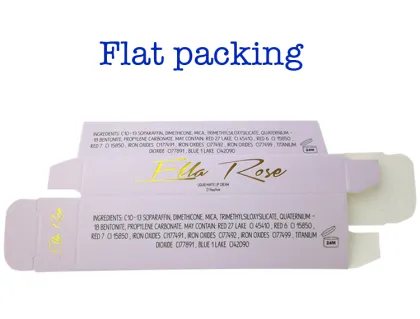 Smart Luxury Customized Purple Lipstick Box