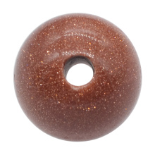 Red Goldstone 18MM Round Beads Drilled Large Hole 5MM for Making Jewelry