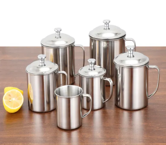 High Quality Stainless Steel Children With Handle Cup