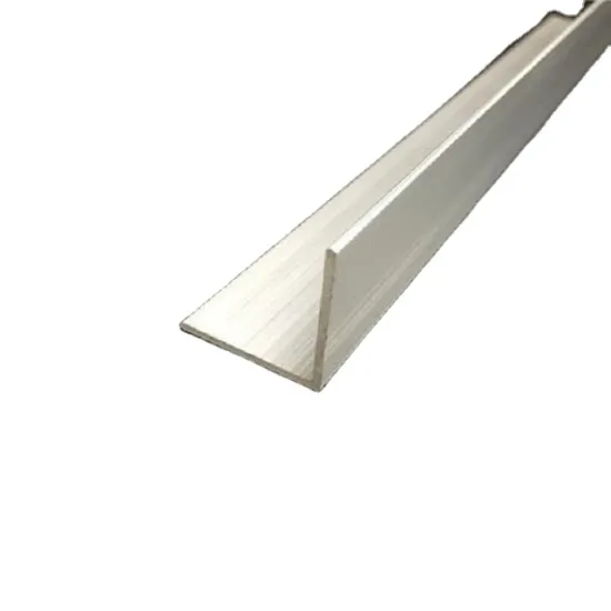 Factory Direct Standard Aluminum L Angle Profile for Construction