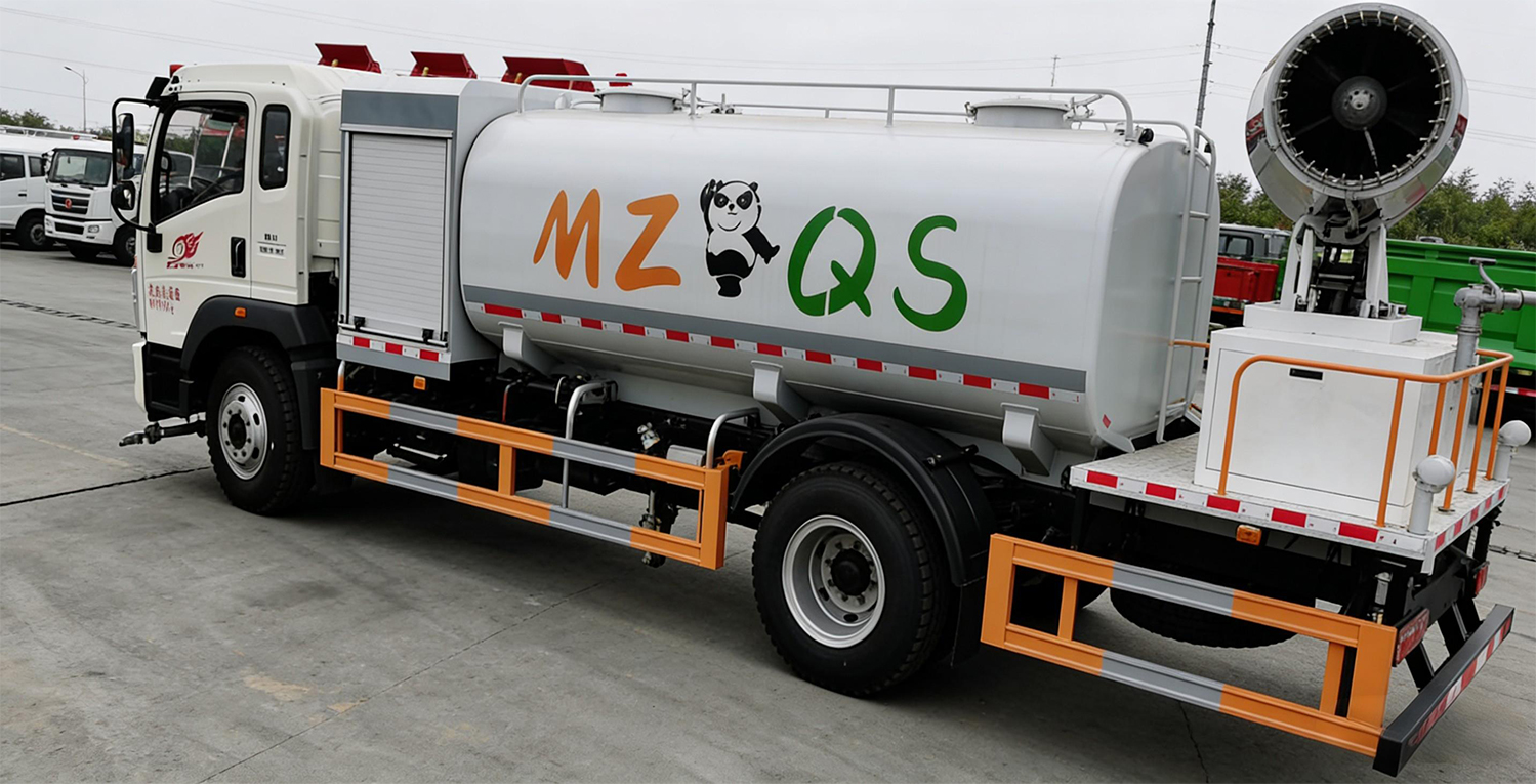 dust suppression water truck