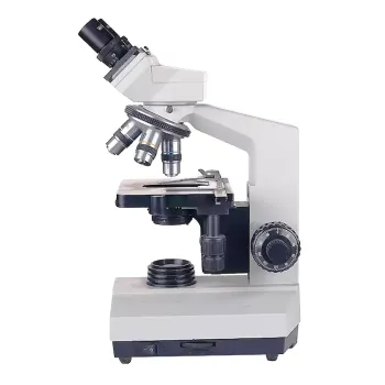 CE Certified Electric Binocular Microscope XSZ-107T for Hospital Laboratory Use