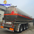 3 axles stainless Steel Fuel Tank Semi-trailer