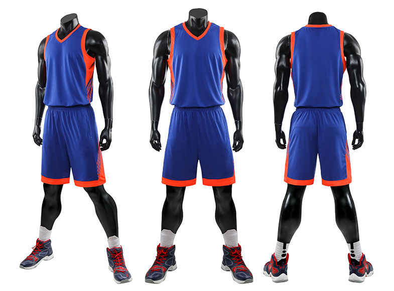 chandail de basketball multicolore sans logo