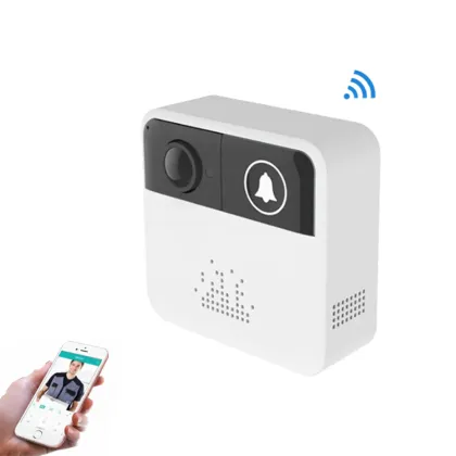 Super Mini WiFi Smart Doorbell with Camera: Remote Control & Surveillance