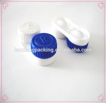 Wholesale Double Cute Mini Round Contact Lens Box