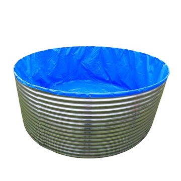 Custom Wholesale PVC Tarpaulin Circular Tanks for Aquaculture: Ideal Solutions for Tilapia and Shrimp Farming with Biofloc Technology