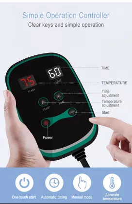 Fuerle therapy heating massage blanket