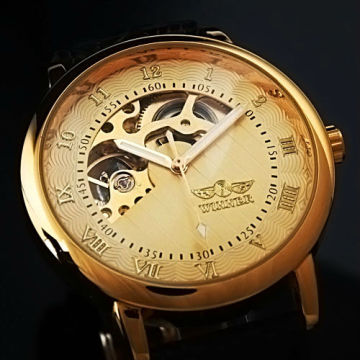 Men Man Skeleton Mechanical Watch WM208