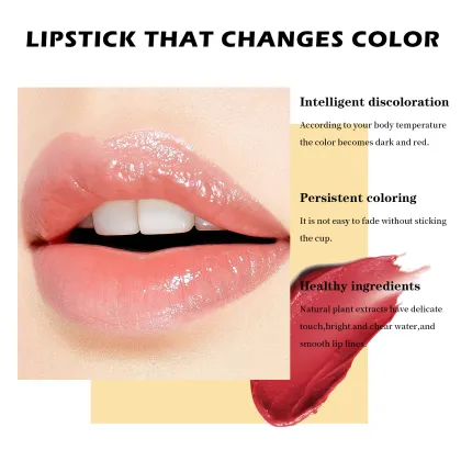 Wholesale Organic Vegan Color Changing Moisturizing Lip Balm