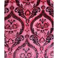 Polyester Sofa Upholstery Jacquard Cut Velvet Fabric