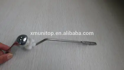 Tank lever for toilet tanks