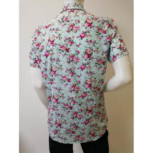 Men's Print Short Sleeve Shirt