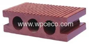100x30mm Wear Resistance Wood Plastic Composite Outdoor Decking 