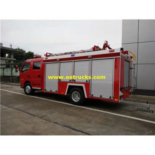 1000 Gallons 4ton Small Fire Vehicles