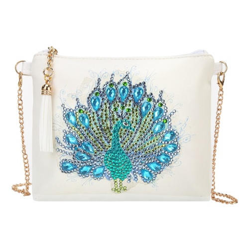 Butterfly Flower Leather Chain Bag Embroidery