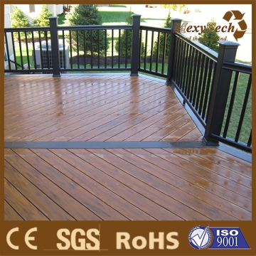 2015 New Product, Co-Extrusion Product, WPC Hollow Decking.