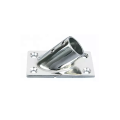 Marine Hardware Stainless Steel 45 Degree Rectangular Base