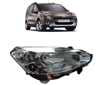 HEAD LAMP RH For PARTNER 2012 OEM 9677202380