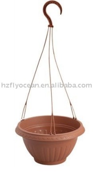Hanging plastic flowerpot(FO-9851)