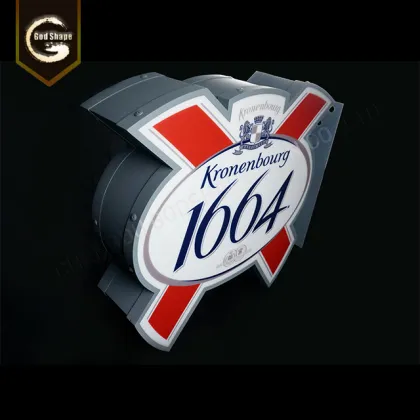Irregular Beer Bar Light Boxes Sign