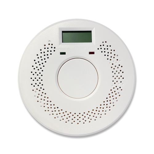 Led digital display cheap price conventional optical fire alarm co alarm with combination smoke detector and carbon monoxide