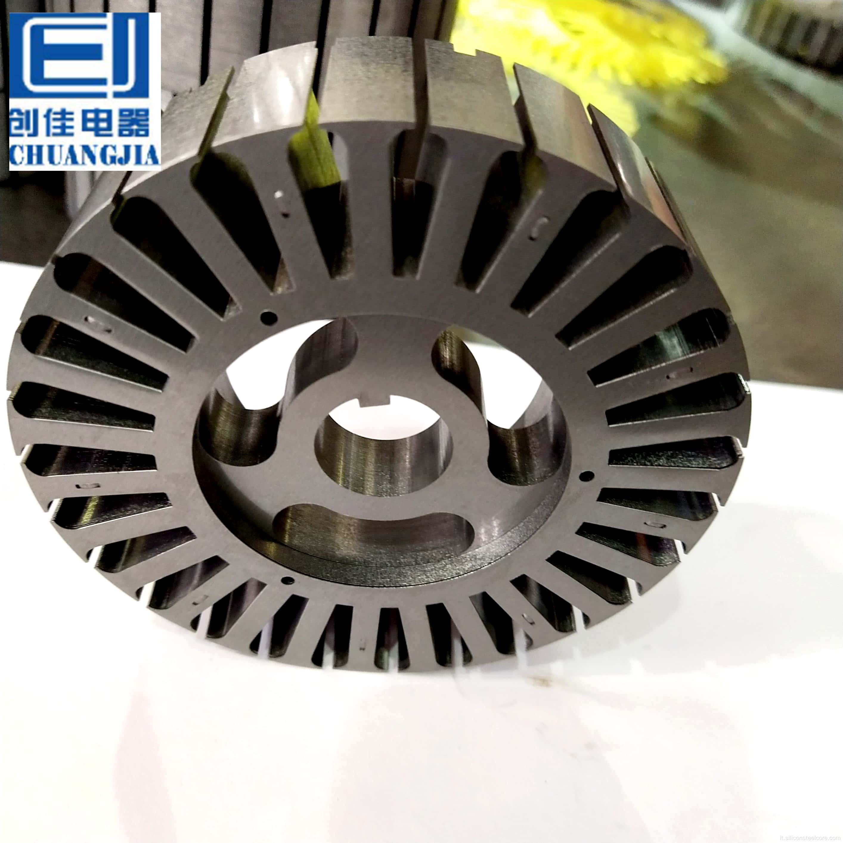 Jiangyina chuangjia a basso prezzo stabilimento di fornitura di fornitura e acciaio silicio laminato da rotore