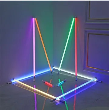 Best Selling T8 Portable USB Rechargeable 4500mA LED RGB Tube Light