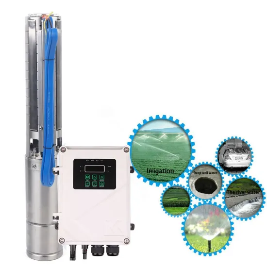 72V 1HP Large Flow Multistage DC Solar-Powered Submersible Well Pump for Irrigation (4inch)