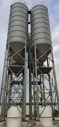 Modern Cement Silo Design for Long-Term Storage