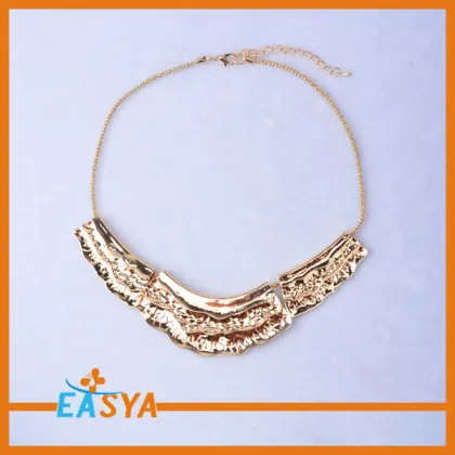 Gold Metal Chain Necklace Chunky Metal Necklace Normally Metal Necklace